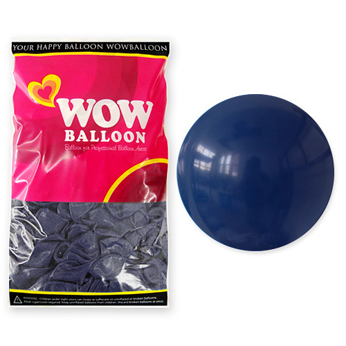 와우벌룬 13센티 네이비블루(50개)