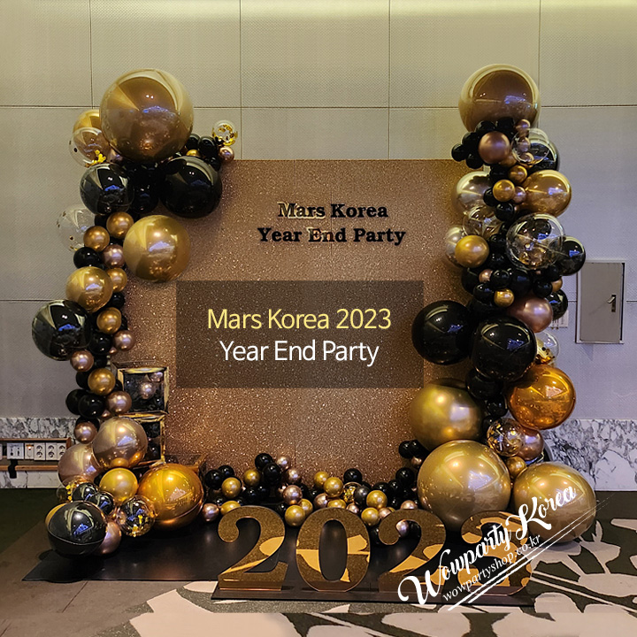 Mars Korea 2023 Year End Party 풍선장식