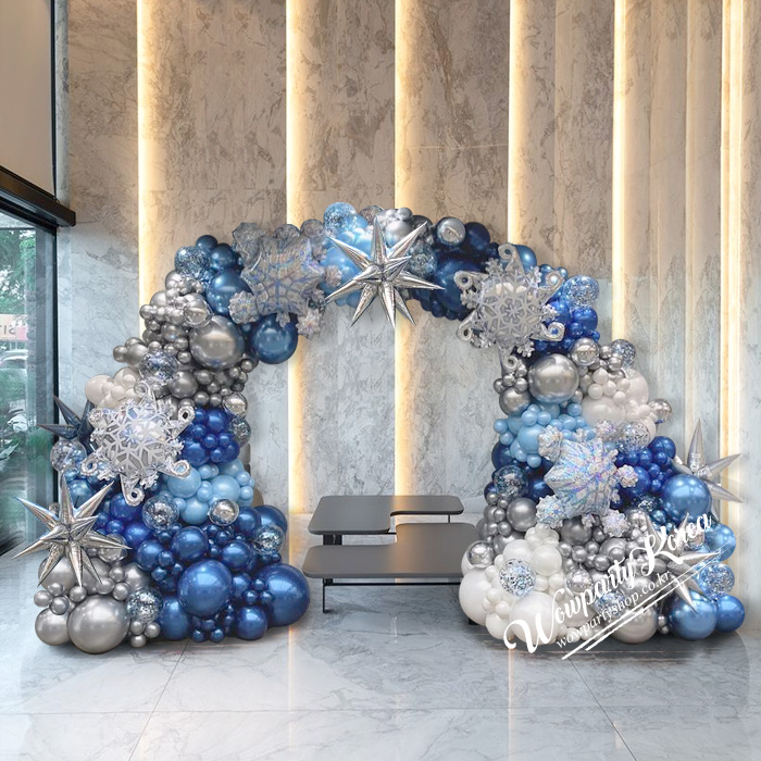 스노우 크리스마스 아치