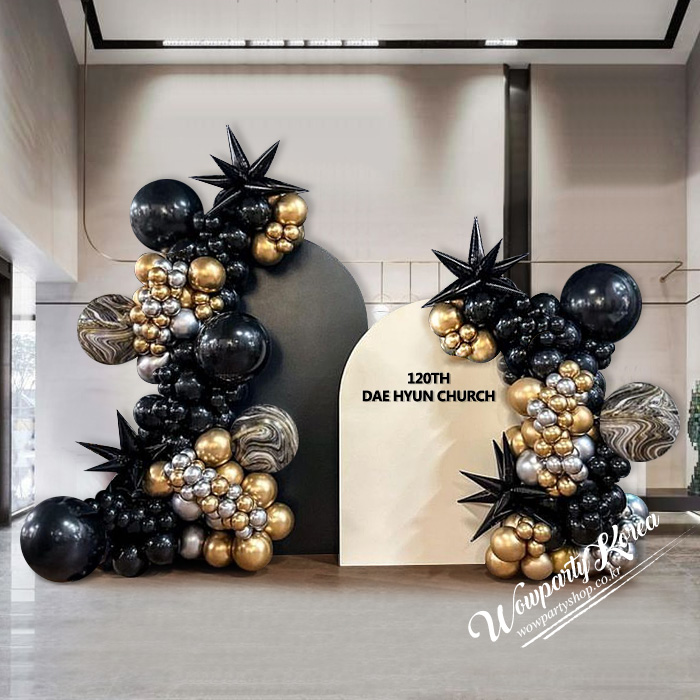 창립120주년 대현교회 풍선장식