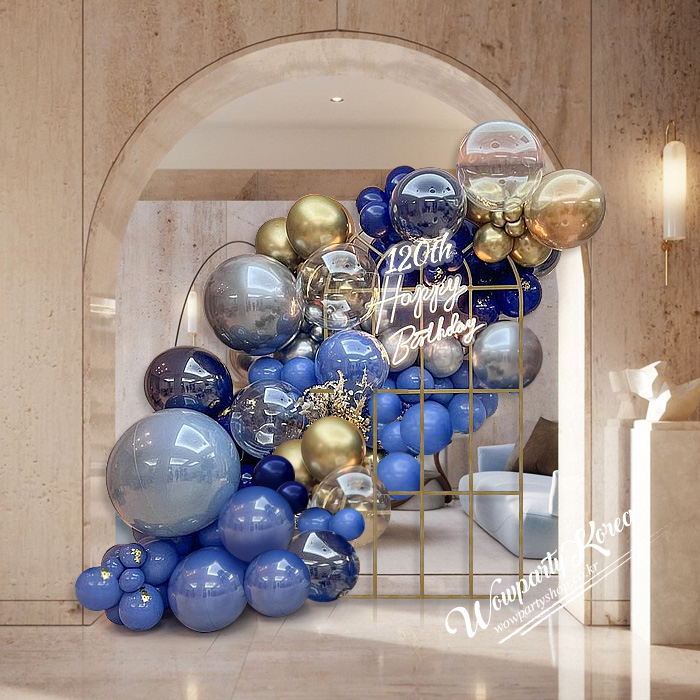 120주년 창립주년 럭셔리 풍선장식