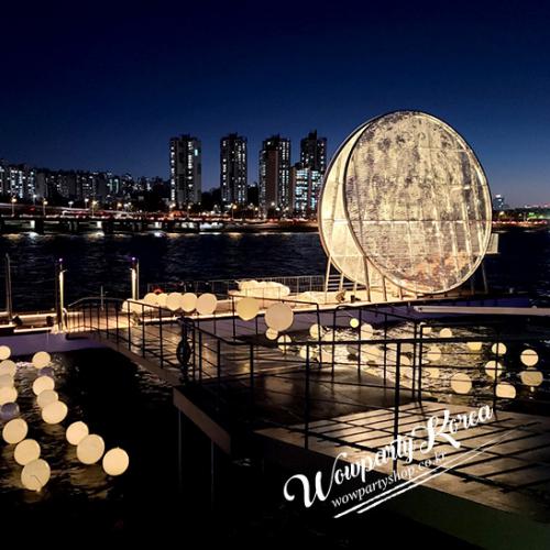 달빛노들 대형풍선작업